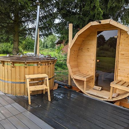 Osada Karszewo, Sauna Bania, Ryby エクステリア 写真