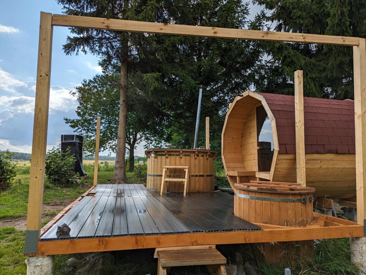 Osada Karszewo, Sauna Bania, Ryby エクステリア 写真