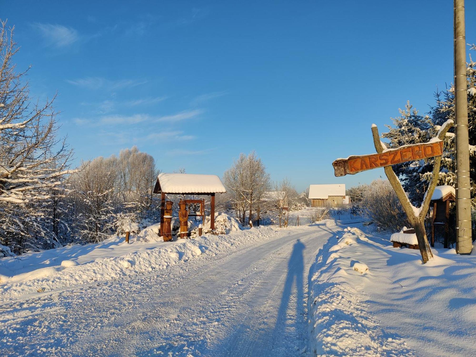 Osada Karszewo, Sauna Bania, Ryby エクステリア 写真